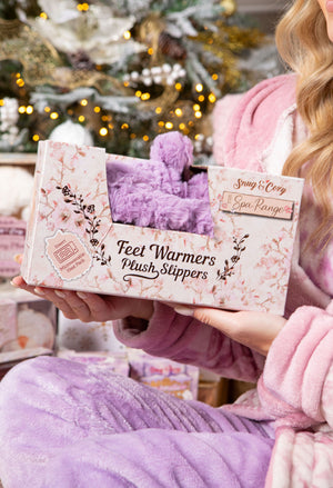 Feet Warmer Plush Slipper