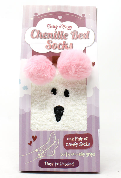 Chenille Bed Socks