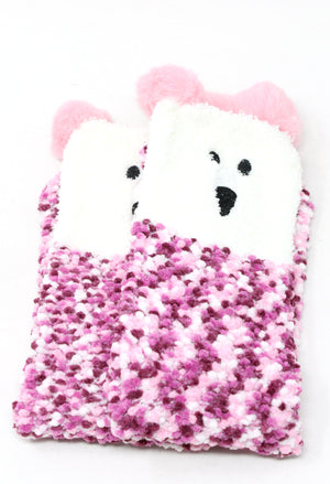 Chenille Bed Socks