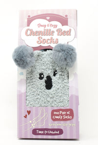 Chenille Bed Socks