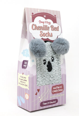 Chenille Bed Socks