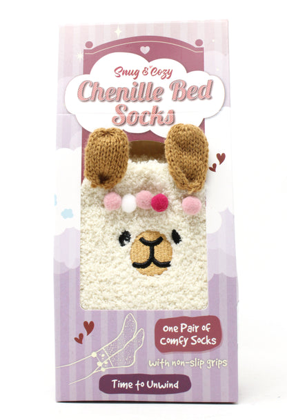 Chenille Bed Socks