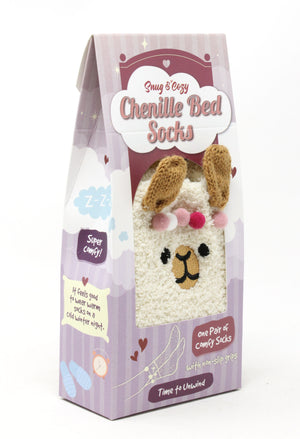 Chenille Bed Socks
