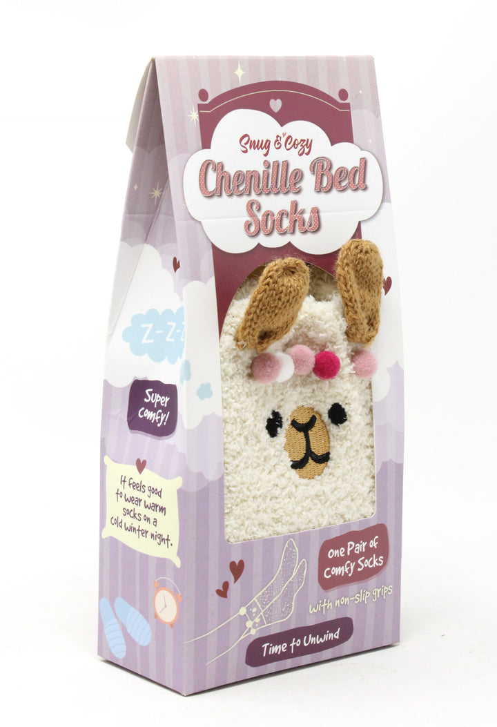 Chenille Bed Socks