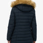 Fuji Faux Fur Hooded Coat