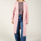 Soft Boucle Longline Cardigan