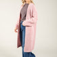 Soft Boucle Longline Cardigan