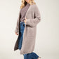 Soft Boucle Longline Cardigan