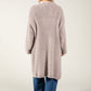 Soft Boucle Longline Cardigan
