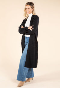 Longline Knit Cardigan