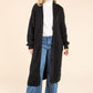 Longline Knit Cardigan