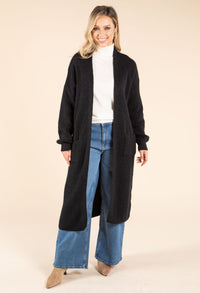 Longline Knit Cardigan