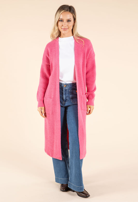 Longline Knit Cardigan