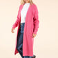 Longline Knit Cardigan