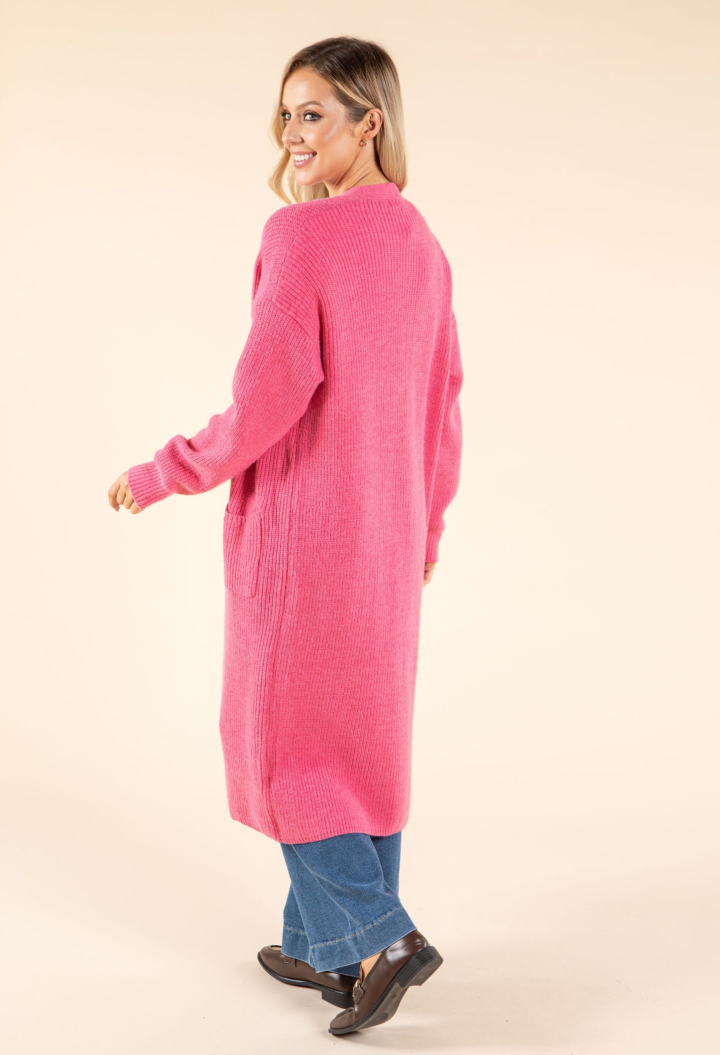 Longline Knit Cardigan