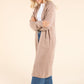 Longline Knit Cardigan