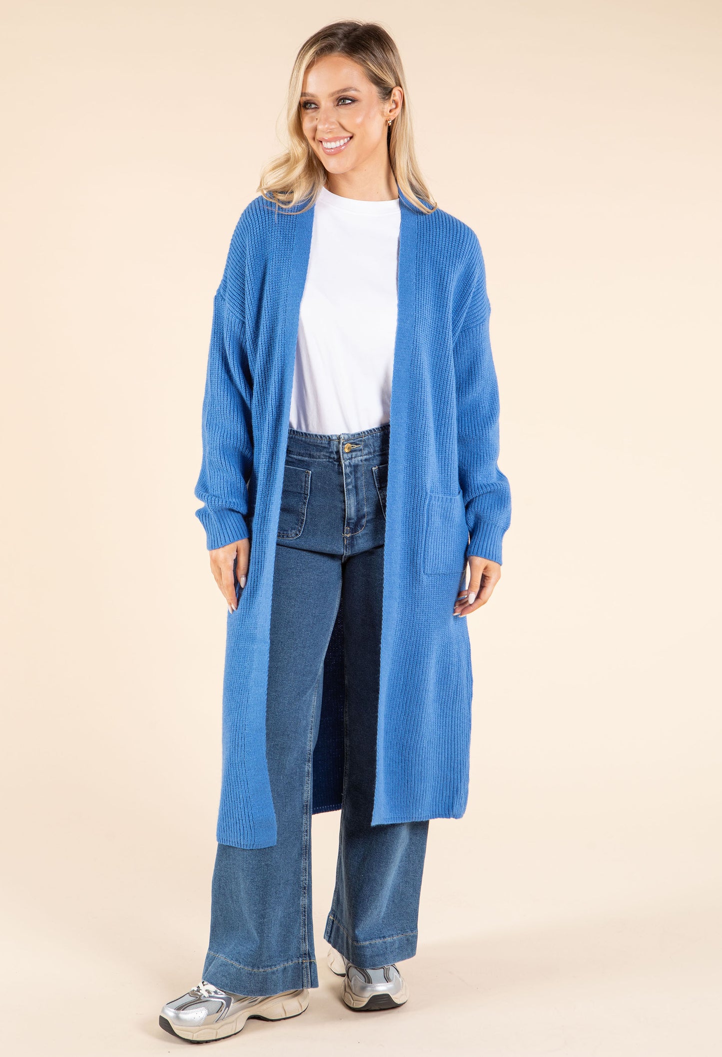 Longline Knit Cardigan