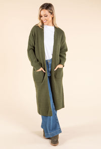 Longline Knit Cardigan