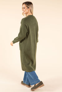 Longline Knit Cardigan