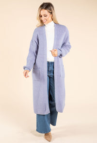 Longline Knit Cardigan
