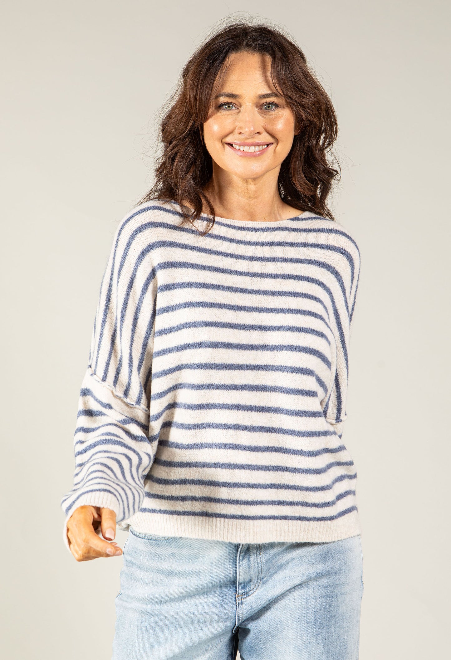 Striped Knit Jumper