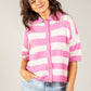 Sophia Striped Knit Cardigan