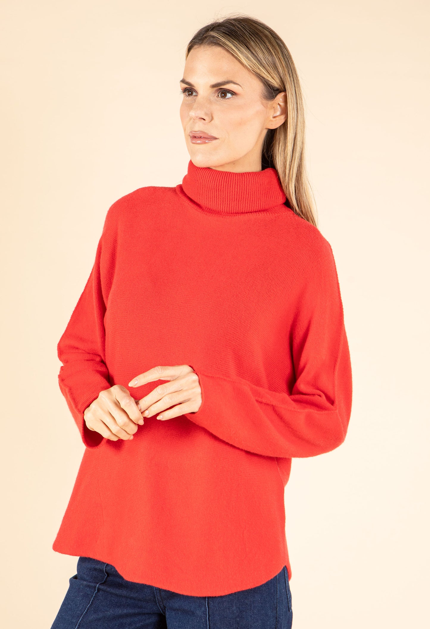 Darcy Roll Knit Jumper