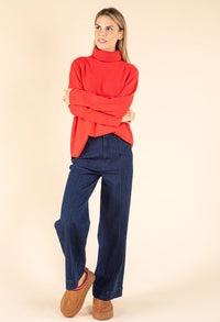 Darcy Roll Knit Jumper