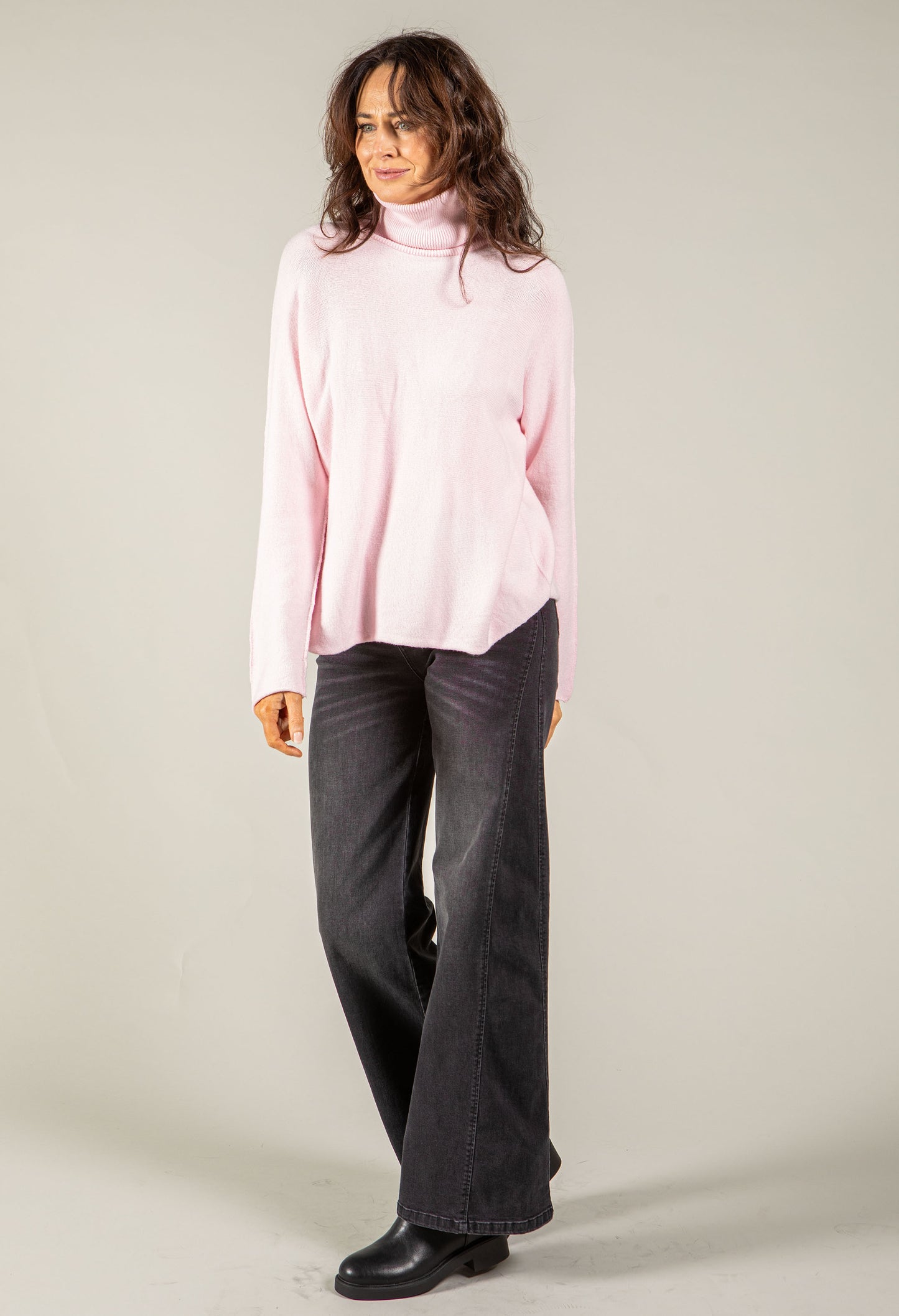 Darcy Roll Knit Jumper
