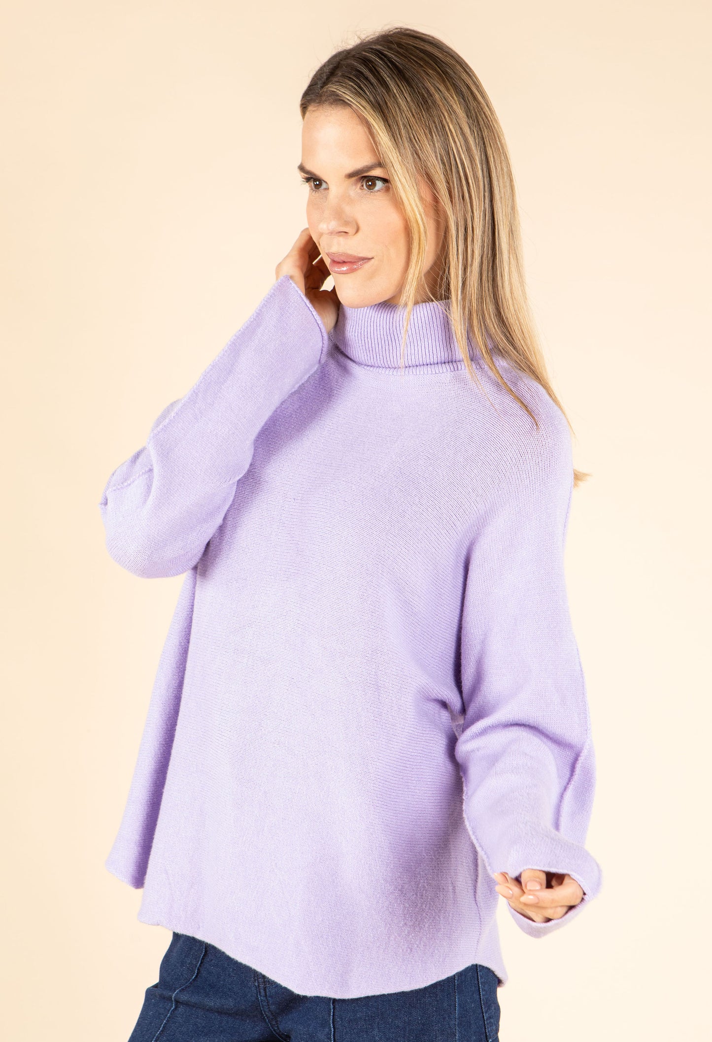Darcy Roll Knit Jumper
