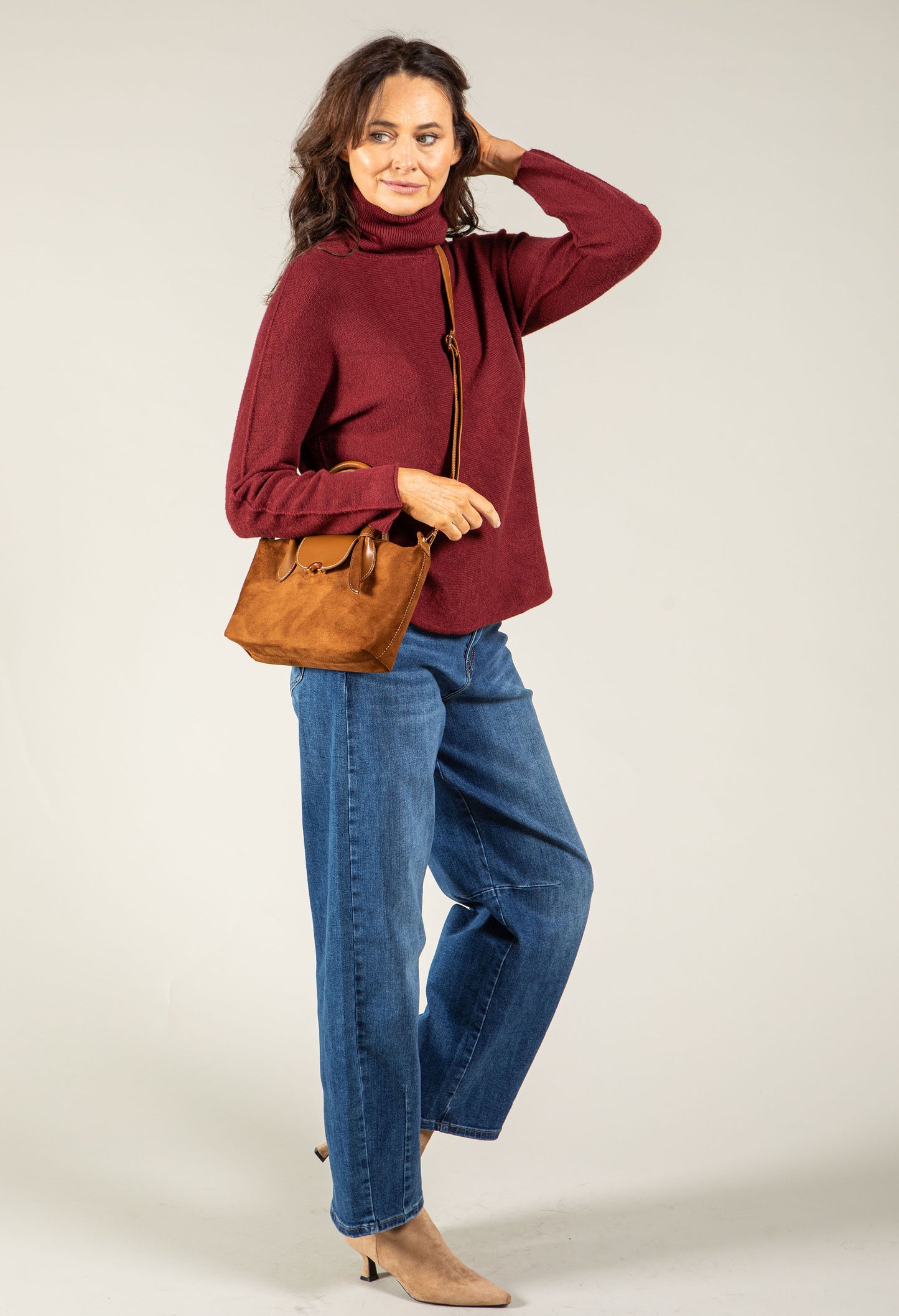 Darcy Roll Knit Jumper