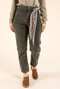 Slim Leg Corduroy Jeans