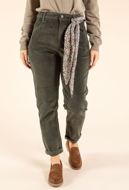 Slim Leg Corduroy Jeans