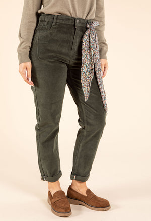 Slim Leg Corduroy Jeans
