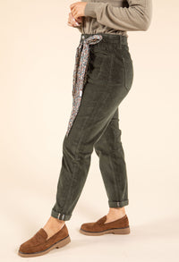 Slim Leg Corduroy Jeans