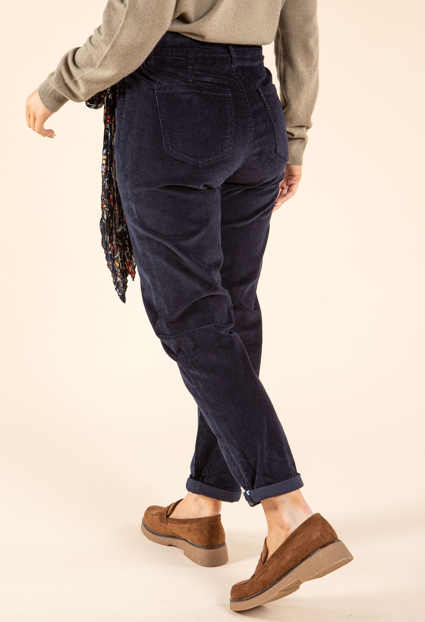 Slim Leg Corduroy Jeans
