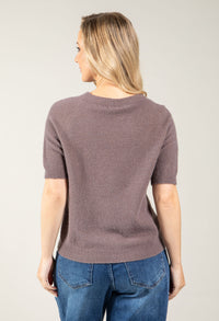 Zoe Short Sleeve Sweater