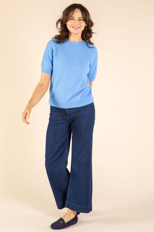 Zoe Short Sleeve Sweater