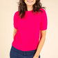 Zoe Short Sleeve Sweater
