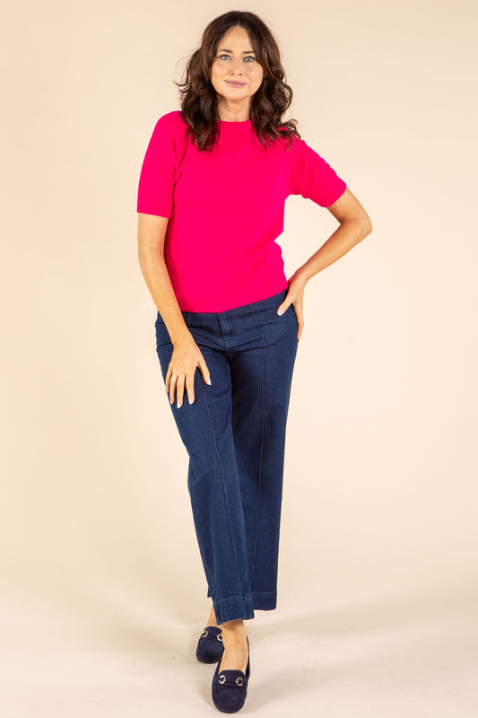 Zoe Short Sleeve Sweater