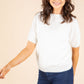 Zoe Short Sleeve Sweater