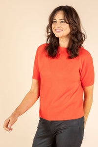 Zoe Short Sleeve Sweater