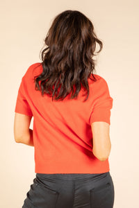Zoe Short Sleeve Sweater