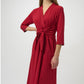 Formal Wrap Midi Dress Style
