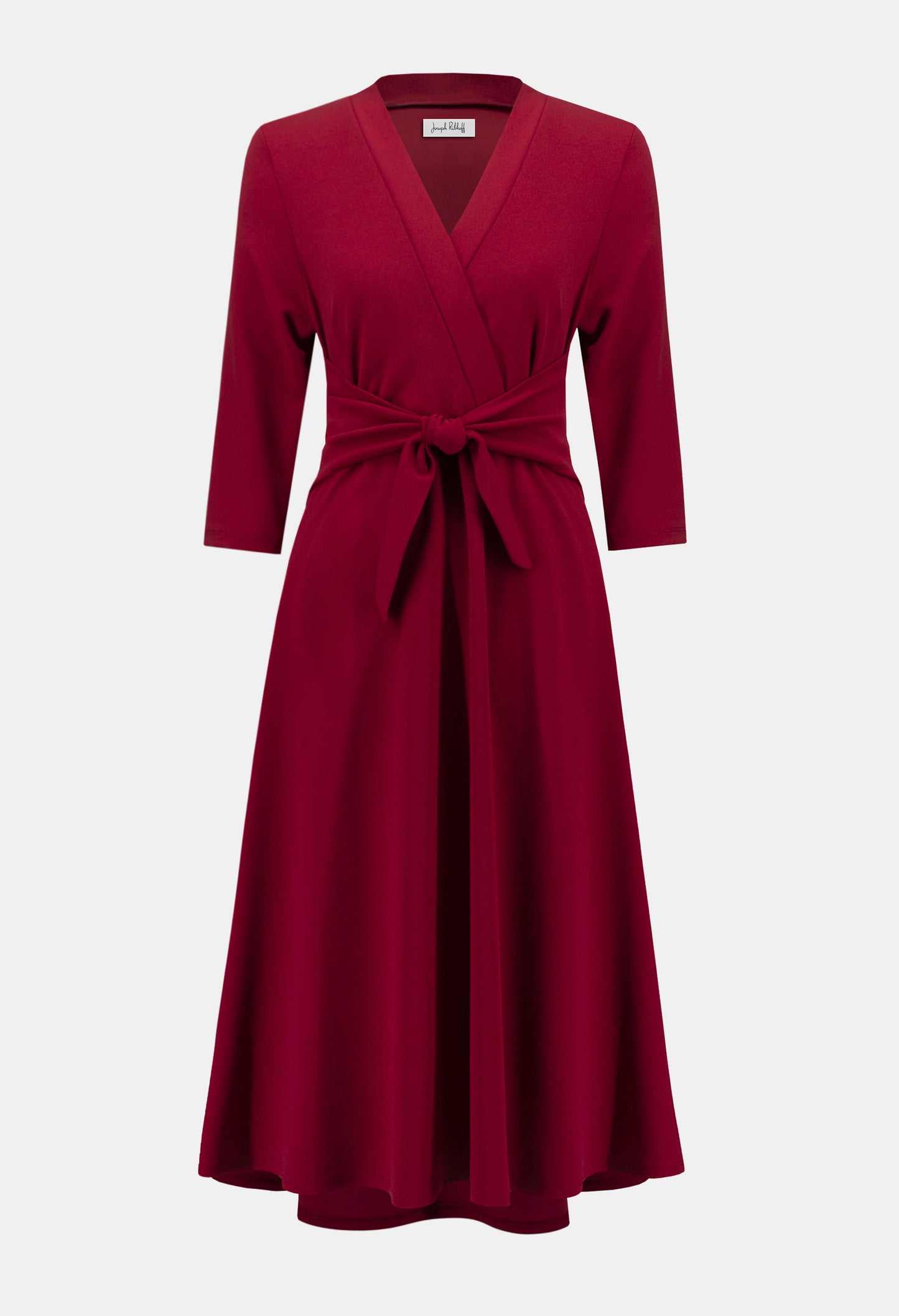 Formal Wrap Midi Dress Style