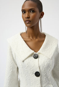 Formal Shawl Collar Blouse