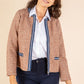Tweed Zip-Up Jacket