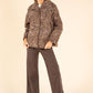Rope Stitched Detail Woolen Jacket