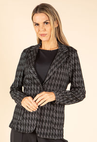 Lurex Jacquard Blazer