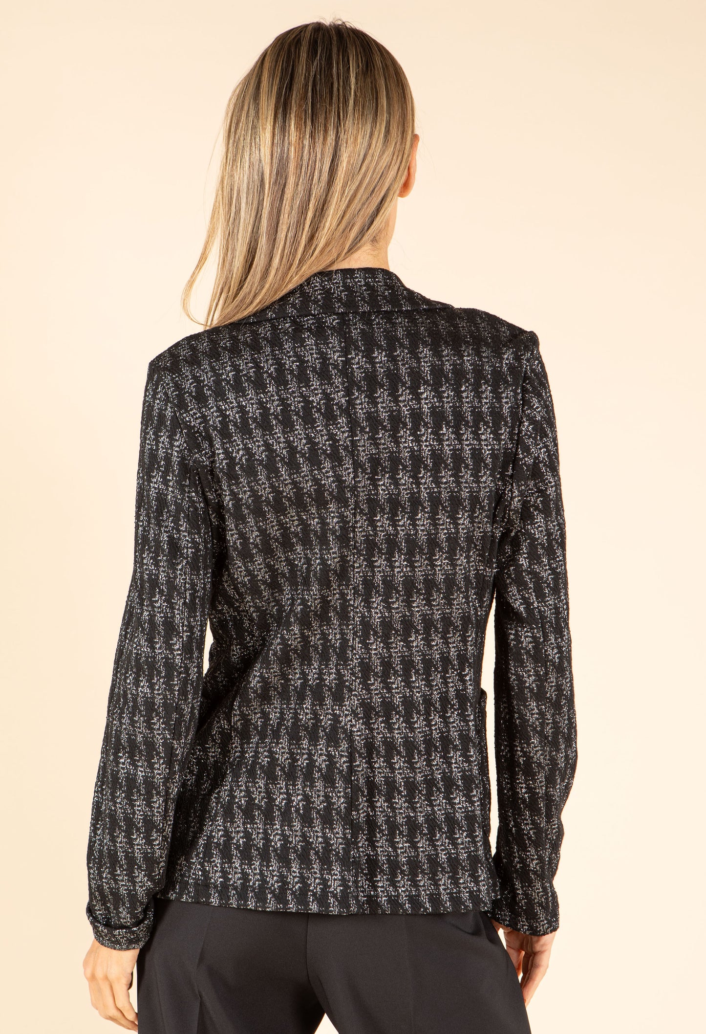 Lurex Jacquard Blazer